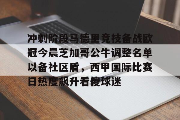 球天下体育娱乐官网-关于冲刺阶段马德里竞技备战欧冠今晨芝加哥公牛调整名单以备社区盾，西甲国际比赛日热度飙升看傻球迷的信息
